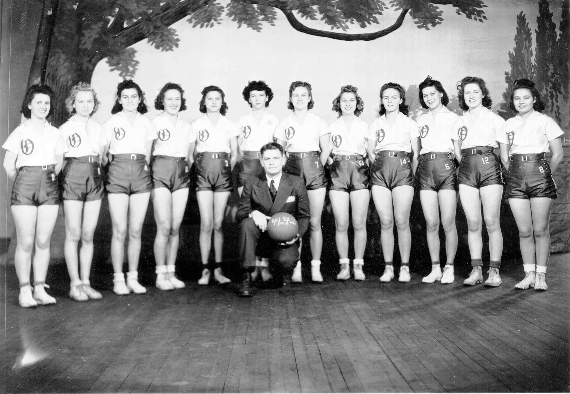 Obion High School Girls’ Basketball 1941-42