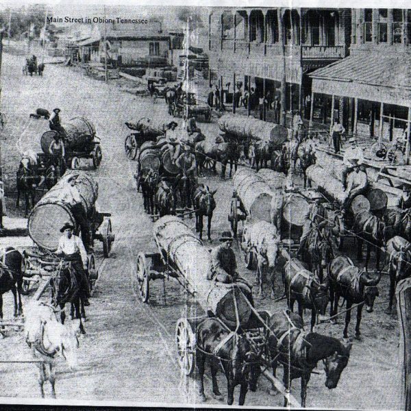 Main St Obion, TN late 1800s